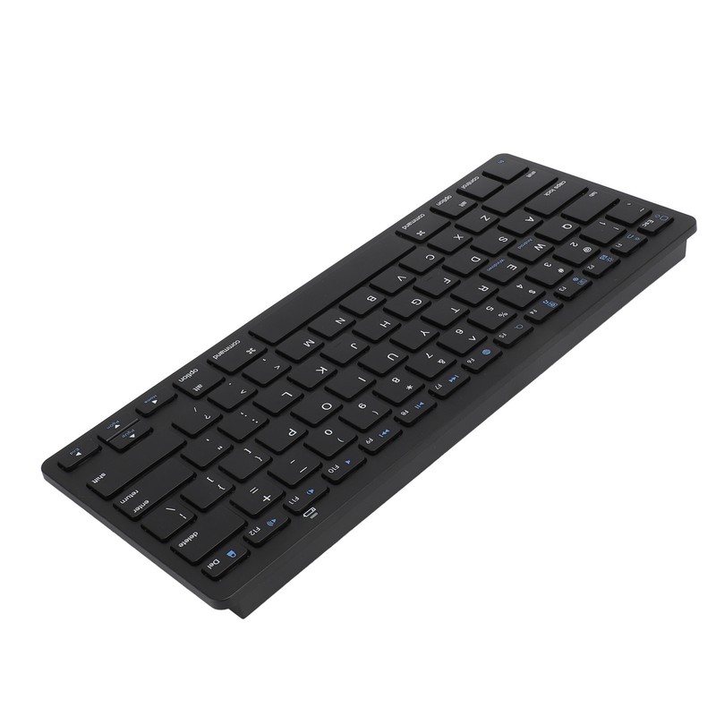 78 Keys Wireless Keyboard with Silent Buttons Ultra Slim Bluetooth