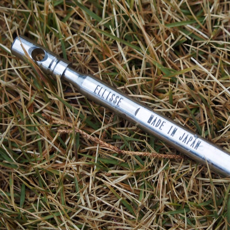 ELLISSE MK-200TI Forged 64 Titanium Pegs, Ellisse Stake, 7.9 inches