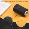 250M Leather Waxed Thread, Sewing Waxed Thread Cord with Leather