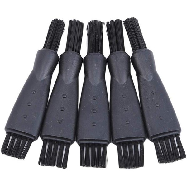 Generic 5pcs Black Plastic Electric Shaver Cleaning Brush Replacement Brushes