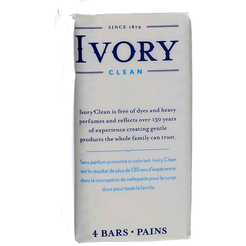 Ivory Soap Bath Original Ivory Bar Soap Unisex 4 x