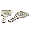 Takigen TAK60 Spare Key Combination Key Genuine Product Set of 2