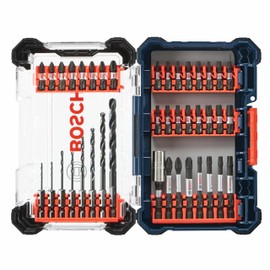 BOSCH DDMSD40-40 pc. Driven Impact Screwdriving and Drilling Custom Case Set