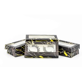 Faux Mink Russian Volume Strip Lashes Natural Look Eyelashes 2 Pair 2 Styles Curly 3D Effect