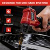 WOBANK Rivet Nut Tool Kit, 8" One Handed Rivnut Tool