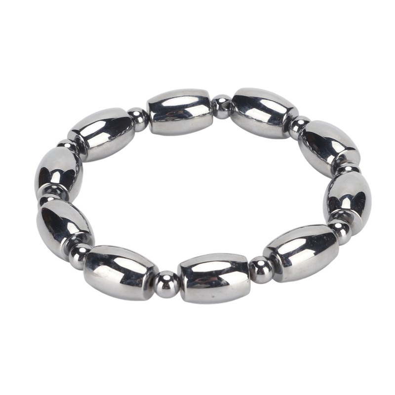 Terahertz Bracelet Relieve Fatigue Promote Circulation Bucket Round Shapes Beads