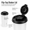 2 Pack 4.75oz Salt and Pepper Shakers with Moisture Proof