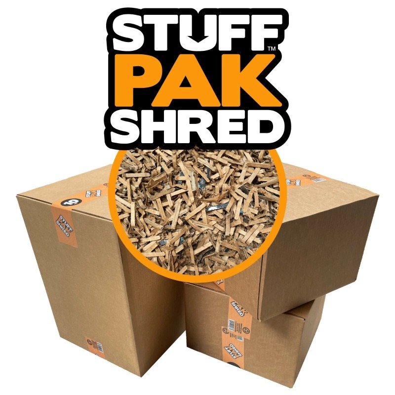 Shredded Cardboard - Recycled cardboard void fill eco packaging 5