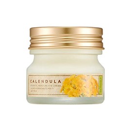 The Face Shop Calendula - Crema Esencial para Ojos Coreana 20 ml  Hidratante con Extracto de Calndula  Suaviza y Tonifica el Contorno de Ojos y Piel  