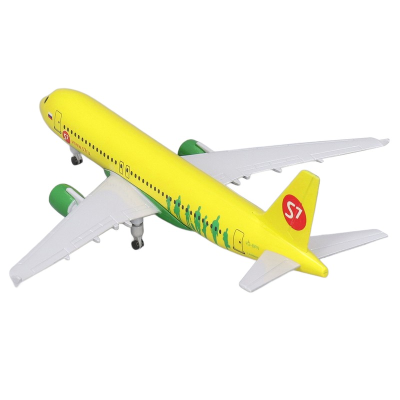 Aircraft Model Detachable Alighting Carriage Decoration Yellow Alloy Plane Model
