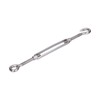 5Pcs Turnbuckle Hook and Eye Wire Rope Tension 304 Stainless