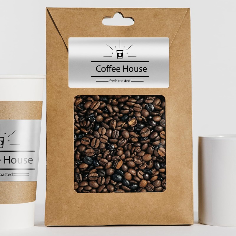 Silver Thermal Labels 50 x 76 mm