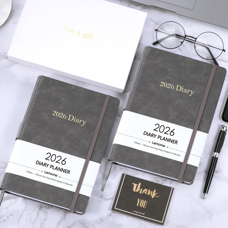 2026 Diary - 2026 Daily Planner from January - December