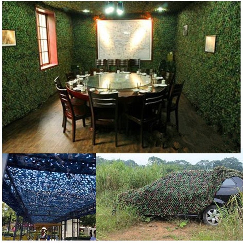 Woodland Camo Net Netting Camping Hunting(2m x)