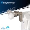 tecuro S-Connection Radiator 50 mm Height Adjustment with Euro Cone,