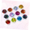 Ipetboom 3sets Nail Gems Manicure Rhinestones Art Stickers DIY Supplies