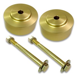 MCBAY PERFORMANCE 1-1/2" Lift Billet Aluminum Rear Coil Spring Spacer Set/Pair Compatible with Select 1963-1972 GM Trucks - MADE IN USA