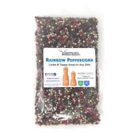 Yankee Traders Brand, Rainbow Assorted Whole Peppercorns ~ 1 Lb Pound Bag