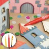 MCE-Commerce Wooden Castle or Castle Craft Set for Children's Birthday