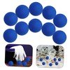 Supvox 10 palline rotonde in spugna blu, 4,5 cm, per