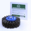 EHRHOLZ® Sanding Brush for Angle Grinders, 140 mm Diameter, Round