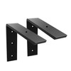 Countertop Support Bracket 2 Pack 6 inch Heavy Duty 3/8"