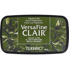 Tsukineko Shady Lane Versafine Clair Tinte Pad, synthetischen Material, grün, 5,6 x 9,7 x 2,3 cm, Matrial, 5.6 x 9.7 x 2.3 cm