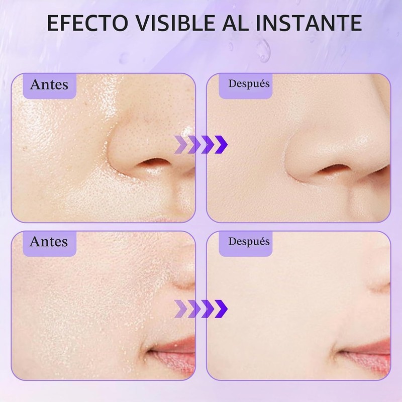 Polvo Compacto, Polvo Traslucido, Mate de Lavanda, Control de Aceite