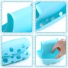 2 Pack Sponge Holder for Double-Sink, FineGood Saddle Caddy Brush