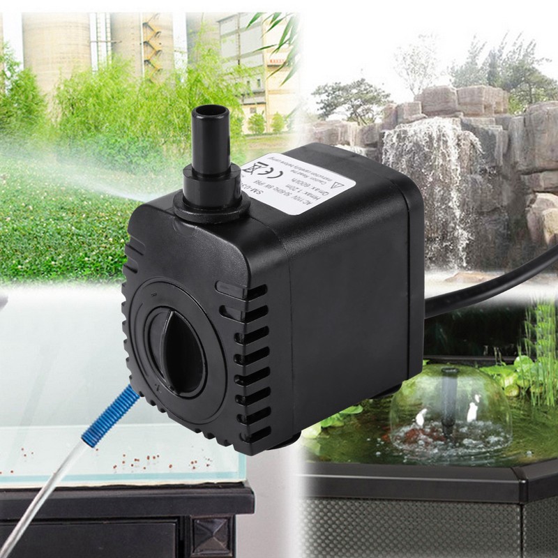 Mini Ultra Quiet Submersible Water Pump Fish Pond Aquarium Tank