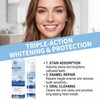 2 PCS Niacinamide Foam Whitening Toothpaste with Bamboo Charcoal,Niacinamide Whitening