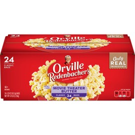 Orville Redenbacher's Orville Redenbacher's Microwave Popcorn, Movie Theater Butter Flavor, 3.29 oz., 24-Count