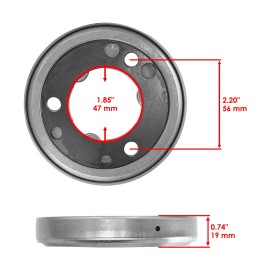Caltric Starter Clutch One Way Bearing Sprag for Kawasaki Ke1000 Police KZ1000 1996-05