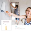 DOITOOL 1 PC Roller Foam Paint Brush Trim Paint Foam