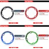 YBEKI 32T 34T 36T 38T Round Bicycle Chainring, Narrow Width