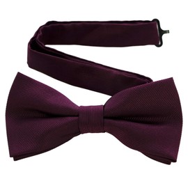 Jemigins Men's Bow Tie, Simple Accessory, Wedding, Reception, After-party, Entrance Ceremony, Party, Father's Day Gift, Chestnut