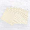 Ecru Beverage Napkins / 100 Count 4 3/4" Square Cocktail