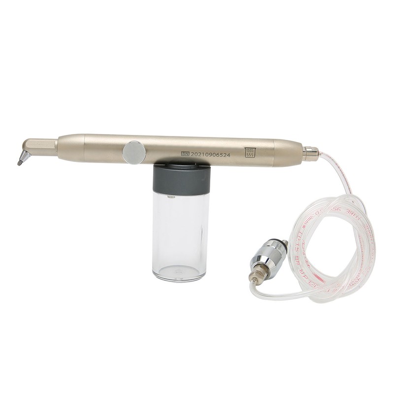Dental Teeth Polisher Stainless Steel 4 Holes 360° Rotating Nozzle