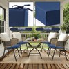 WOLKI Outdoor Cushions for Patio Furniture Set of 4, 18.5