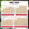 Unicook Pizza Stone for Oven and Grill, Square Baking Stone