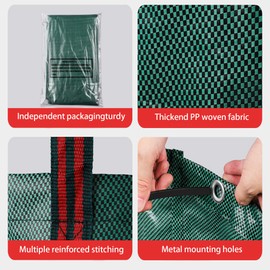 Anyoupin 3-Pack 10 Gallon Potato Grow Bags, Fabric Pots with Durable Handles, Plant Grow Bags for Garden Fruits, Tomato, Vegetables and Flowers, Green