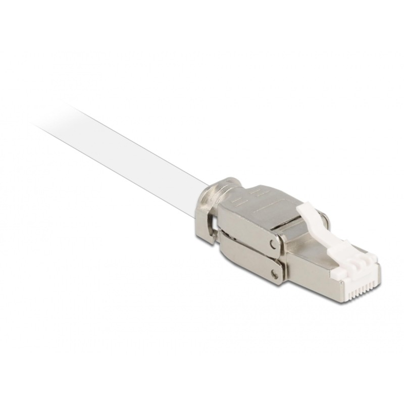 Delock RJ45 Connector Cat.6A STP Tool Free