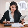 Dinifee 800 Pcs Currency and Coin Record Forms 5.5 x