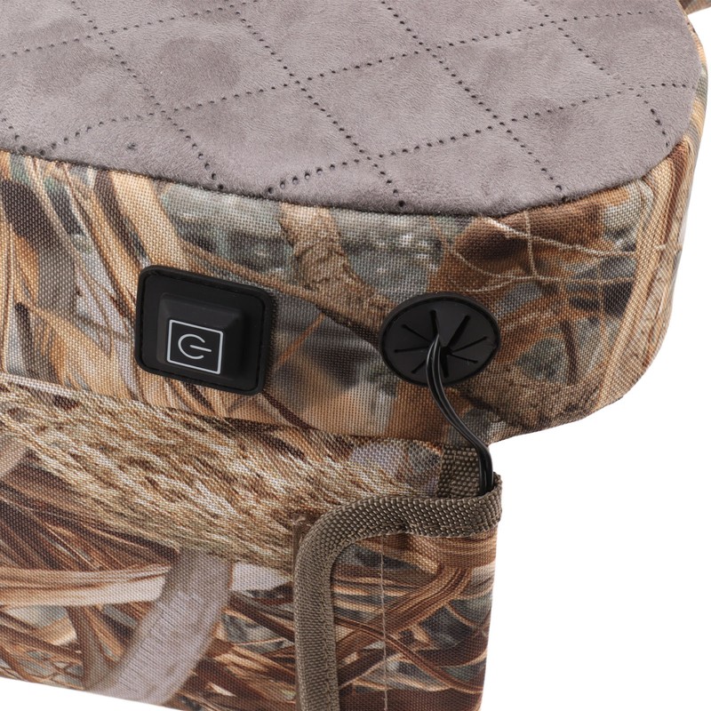 Portable Heating Seat Pad Camouflage 3 Gears Thicken USB Heated