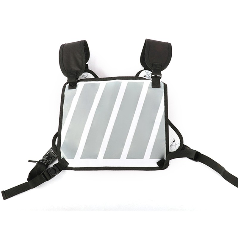 Sports Running Backpack Vest with Phone Hole Reflective Functional Men