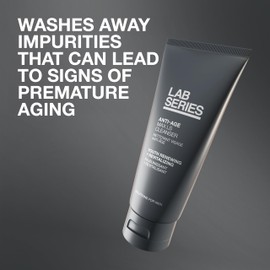 Lab Series Max LS Anti-Age Cleanser - Anti Aging Skincare for Men - Detoxifies Skin - Foaming Face Wash, 3.4 Fl Oz | Lab Series