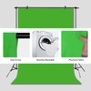 Pksoiil Green Screen Backdrop，Chromakey Virtual GreenScreen Background Sheet，Fabric Wrinkle Resistance