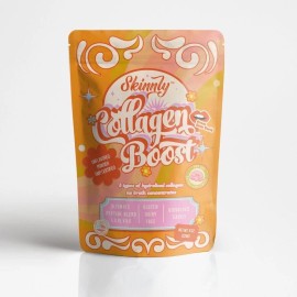 Skinnly Multi Collagen Peptides, Skin, Hair, and Gut Health - Unflavored 8 oz