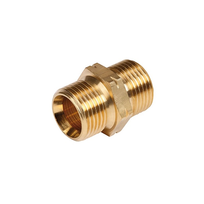 ROTHENBERGER Industrial Double Nipple, 2X G 3/8 L Gold