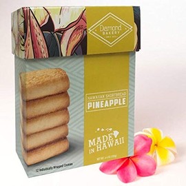 Diamond Bakery Pineapple Shortbread Cookies 4.4 oz from Hawaii's Favorite Bakery